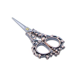 Tesoura Na Boa Vintage - Bronze Envelhecido
