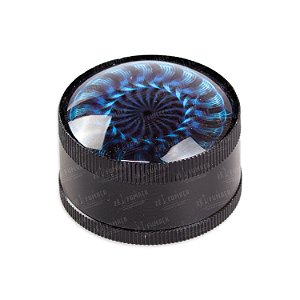 Dichavador de Metal Lente - Mix Preto e Azul