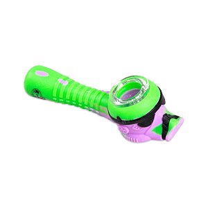 Pipe de Silicone Stormtrooper - Mix Lilás e Verde