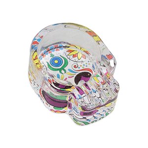 Cinzeiro de Vidro - Caveira Mexicana XLIII