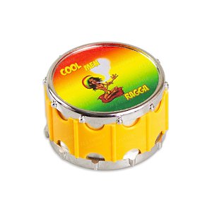 Dichavador De Metal Tambor Bob - Amarelo