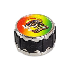 Dichavador De Metal Tambor Bob - Preto II