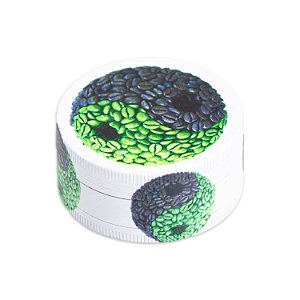 Dichavador de Metal Yin Yang - Sementes