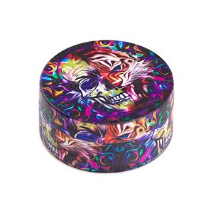 Dichavador de Metal Estampado Caveira- I