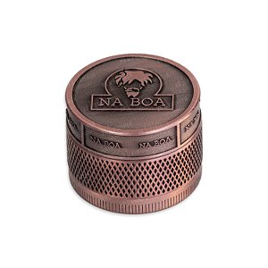 Dichavador de Metal Pequeno Na Boa - Bronze (4 Partes)