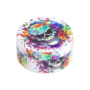 Dichavador de Metal Estampado Caveira- IX