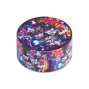 Dichavador de Metal Estampado Caveira- XI