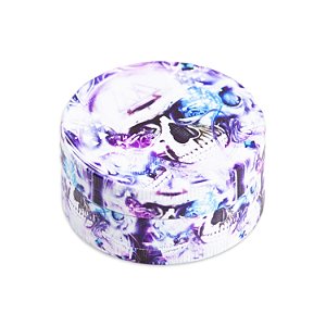 Dichavador de Metal Estampado Caveira- XII