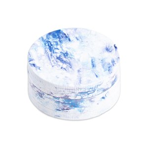 Dichavador de Metal Marmorizado - Azul Claro