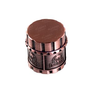 Dichavador de Metal Tambor Imã Na Boa - Bronze