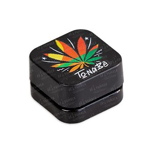 Pote Hermético To Na Bê 5 ml - Leaves (Preto)