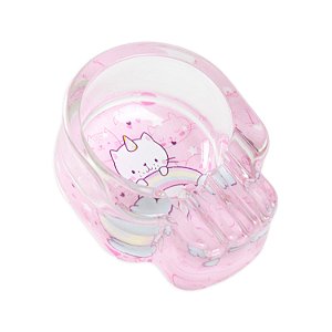 Cinzeiro de Vidro Caveira - Unicorn Cat