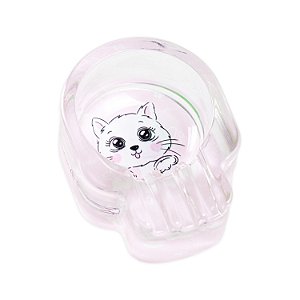 Cinzeiro de Vidro Caveira - Gato