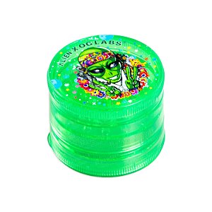 Dichavador de Plástico Alien X OG Labs Verde - Peace