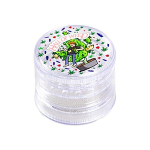 Dichavador de Plástico Hall Of Weed Transparente - Seat Weed