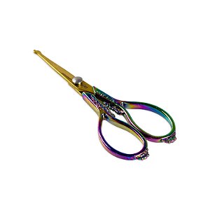 Tesoura Abduzido Ice Round (Sem Ponta) - Camaleão Gold