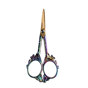 Tesoura Abduzido Butterfly Curve - Camaleão Gold