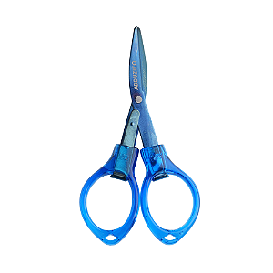 Tesoura Abduzido Dobrável Dry - Azul e Azul