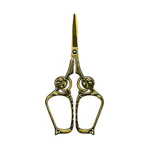 Tesoura Abduzido Alien Draco - Dourado e Dourado