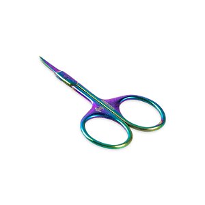 Tesoura Abduzido Flex Round (Com Ponta) - Camaleão