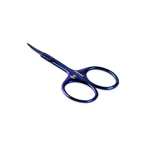 Tesoura Abduzido Flex Round (Com Ponta) - Azul