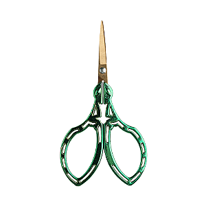 Tesoura Abduzido Alien Grey - Mix Verde e Dourado