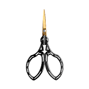 Tesoura Abduzido Alien Grey - Mix Chumbo e Dourado