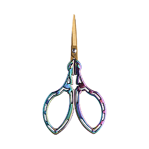 Tesoura Abduzido Alien Grey - Mix Camaleão e Dourado