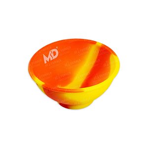 Cuia de Silicone MD - Mix Amarelo e Laranja