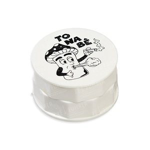 Dichavador de Acrilico To Na Bê (Cogumelo) - Branco