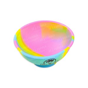 Cuia de Silicone Na Boa - Mix Amarelo Rosa Azul e Verde