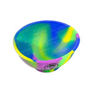 Cuia de Silicone Na Boa - Mix Amarelo Verde Roxo e Azul