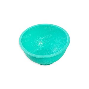 Mini Cuia de Silicone Glitter - Tiffany