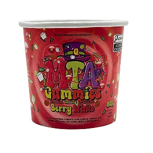 ChocoGrower MTA Gummies Berry White – Geleia Francesa Capim-Limão e Especiarias 80g