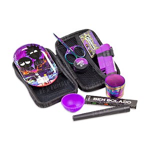 Kit Case Grande c/ Bandeja - Roxo