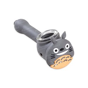 Pipe de Silicone Totoro - Cinza