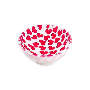 Cuia de Silicone Estampada - Coração