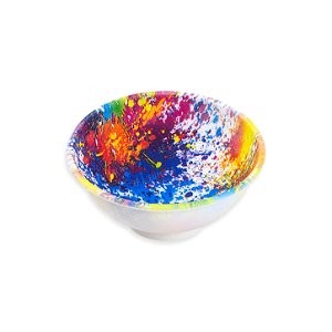 Cuia de Silicone Estampada - Colorida