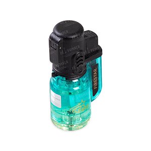Isqueiro Maçarico Firestar (1 Chama) - Azul Claro