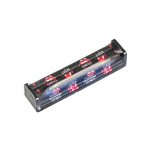 Bolador Grande Lion Rolling Circus Preto - King Size (110mm)