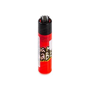 Isqueiro Micro Clipper Small Talk - Vermelho