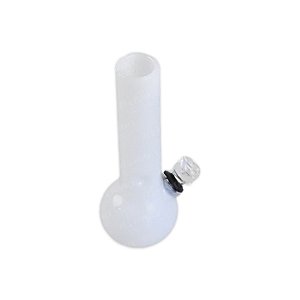 Micro Bong De Vidro - Branco