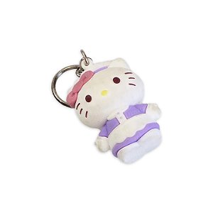 Chaveiro Hello Kitty Silicone Emborrachado – Lilás
