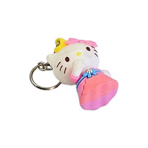 Chaveiro Hello Kitty Silicone Emborrachado – Coroa