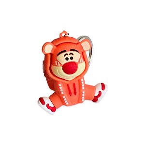 Chaveiro Ursinho Pooh Silicone Emborrachado - Tigrão