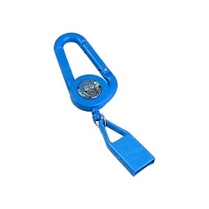 Porta Isqueiro com Chaveiro e Cordão Médio Azul - R&M