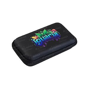 Case Grande Iguaria Preto - Mix Azul e Verde