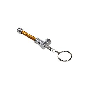 Pipe de Metal Chaveiro - Amarelo