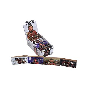 Piteira Tonabê Double Cotton Brown - Display com 20 Blocos