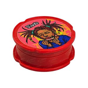 Dichavador de Plástico To Na Bê Vermelho - Girl